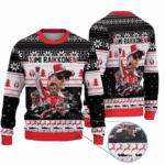 Formula Racing Inspired Ugly Christmas Sweater 2025 – Moonbestprint