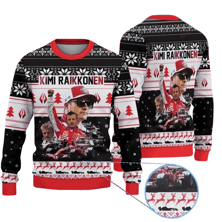 Formula Racing Inspired Ugly Christmas Sweater 2025 – Moonbestprint