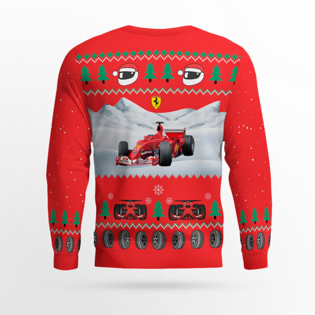 Forza Ferr F1 Ugly Christmas Sweater 2025 – Moonbestprint