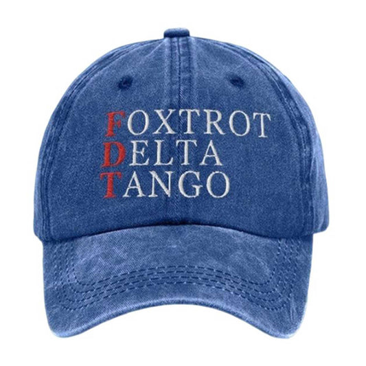 Foxtrot Delta Tango Hat -Moonbestprint