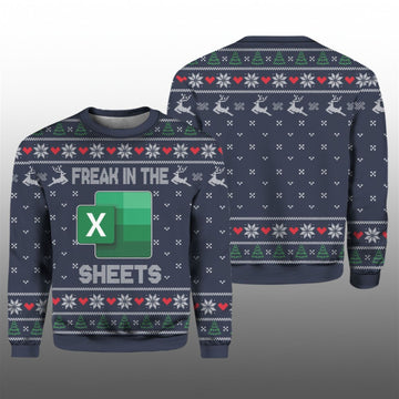 Freak In The Sheets Ugly Sweater 2026 Christmas - Moonbestprint
