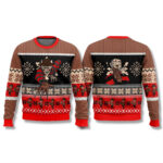 Freddy Krueger Crawling Ugly Christmas Sweater – Moonbestprint