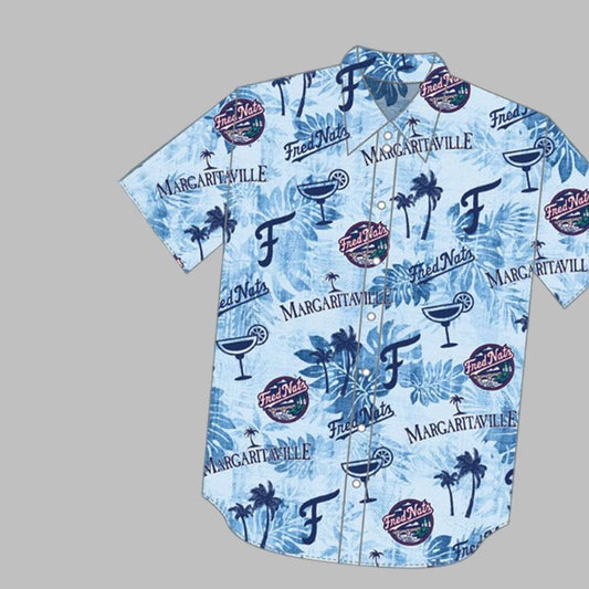 Fredericksburg Nationals Margaritaville Hawaiian Shirt 2025 Giveaway - Moonbestprint