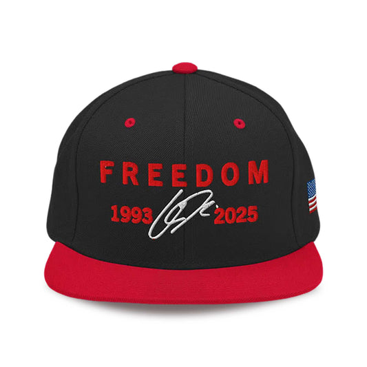 Freedom Charlie Kirk 1993-2025 Signature Hat -Moonbestprint