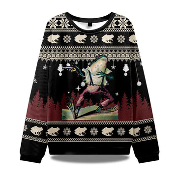 2026 Frog Christmas Ugly Sweater Moonbestprint