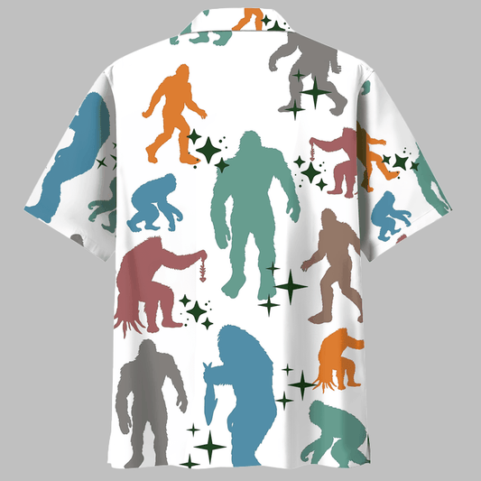 Funny Bigfoot Hawaiian Shirt - Moonbestprint