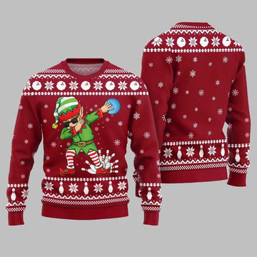 Funny Bowling Ugly Sweater 2026 Christmas - Moonbestprint
