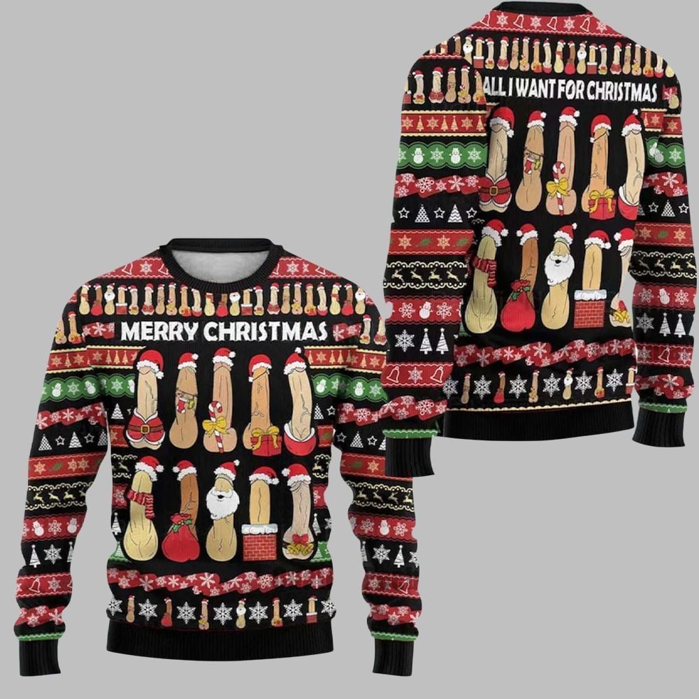 2026 Merry Christmas Dirty Ugly Christmas Sweater - Moonbestprint