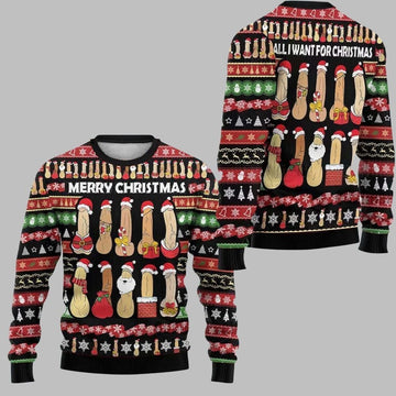 2026 Merry Christmas Dirty Ugly Christmas Sweater - Moonbestprint