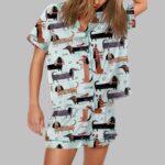 Funny Dachshund Art Print Pajama Set – Moonbestprint