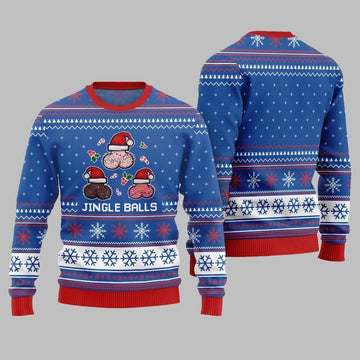 Funny Jingle Balls Ugly Sweater 2026 Christmas - Moonbestprint