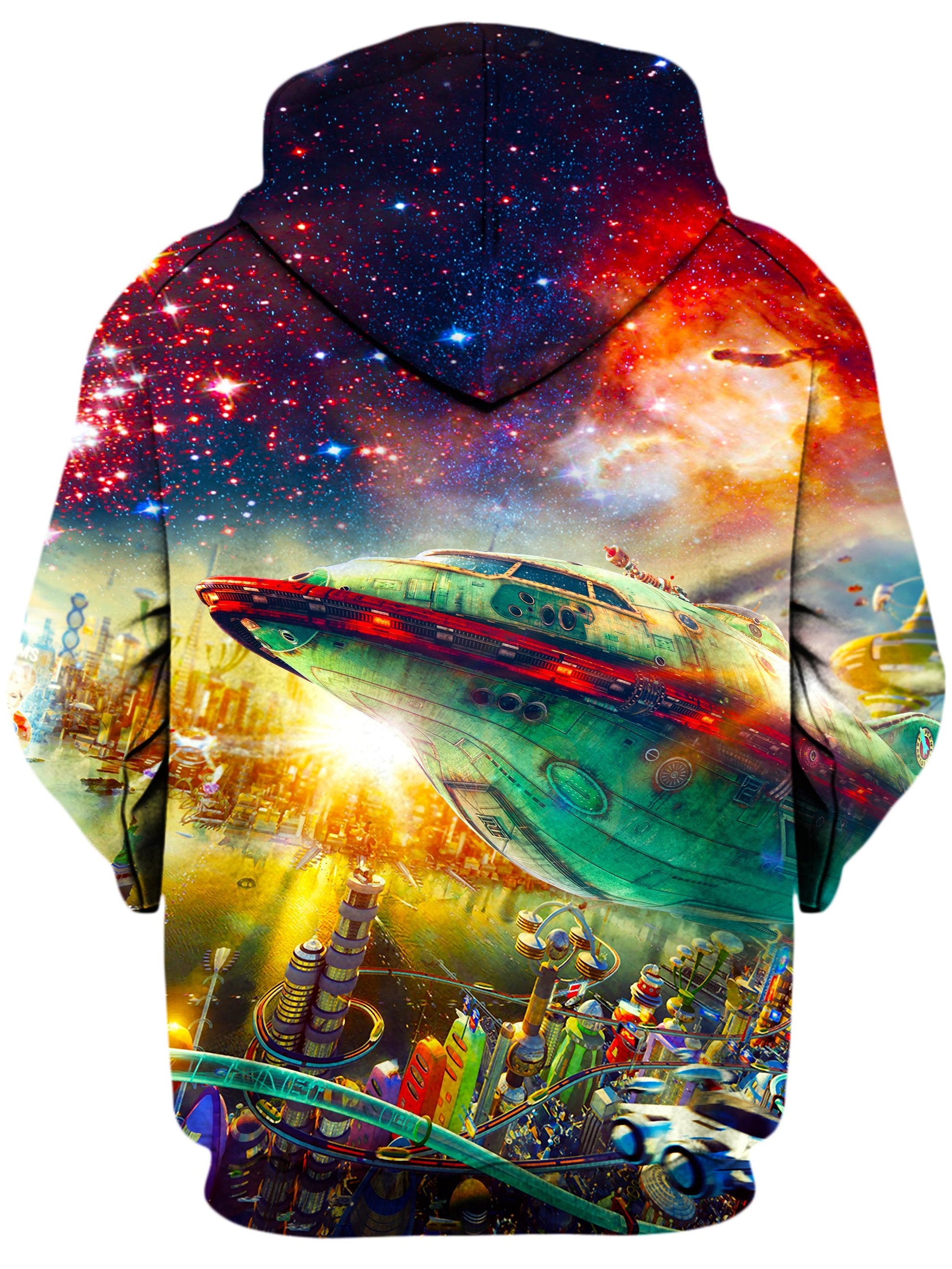 Futurama City Hoodie -Moonbestprint