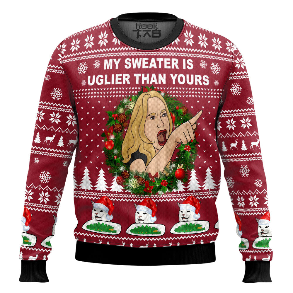 Cat Woman Meme Ugly Christmas – Moonbestprint