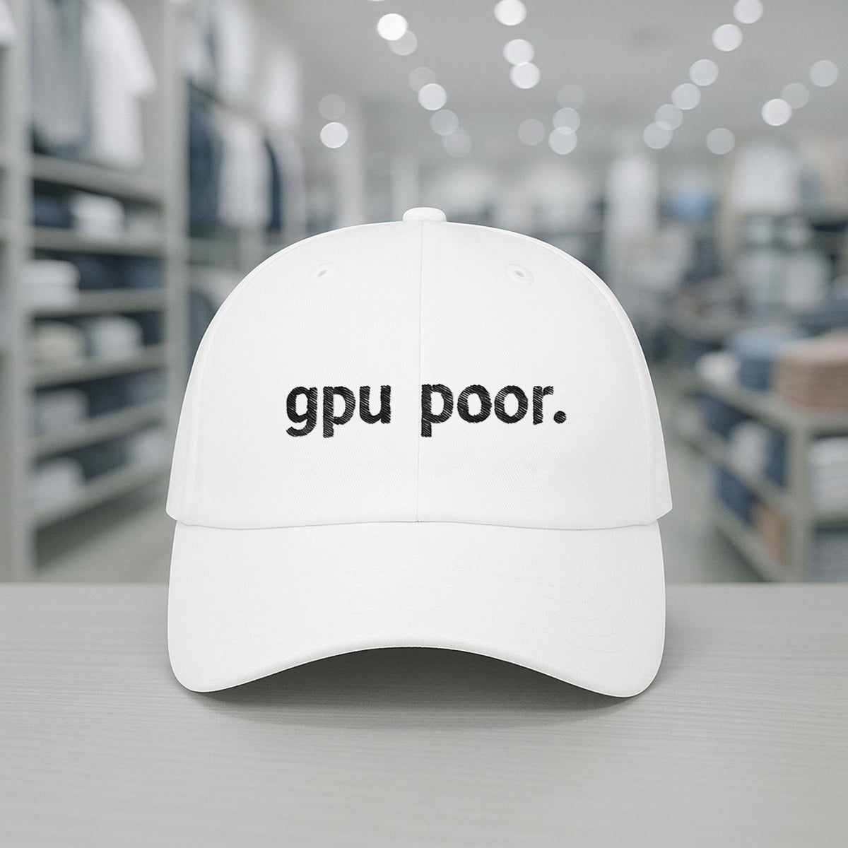 GPU Poor Hat -Moonbestprint