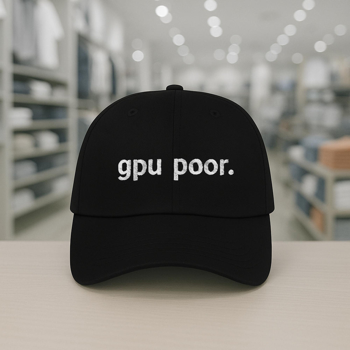 GPU Poor Hat -Moonbestprint