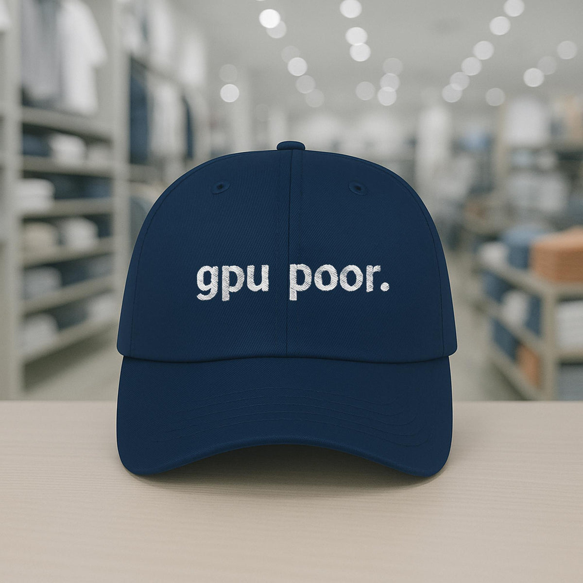 GPU Poor Hat -Moonbestprint