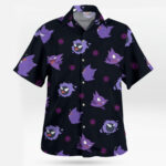 Gengar Evolution Hawaiian Shirt Tropical Ghost Vibes – Moonbestprint