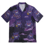 Gengar Night Waves Summer 2026 Hawaiian Shirt – Moonbestprint