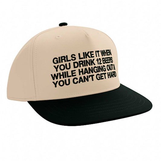 Girls Like It When You Drink 12 Beers Hat -Moonbestprint