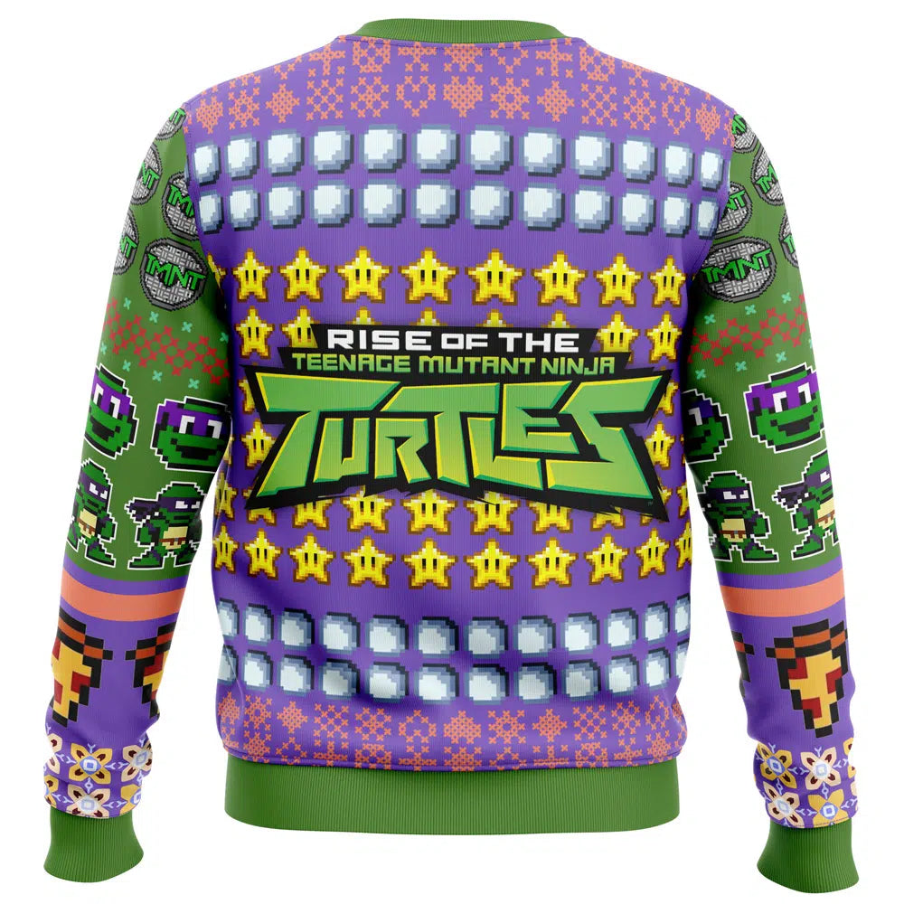 Give All Ya Got Booyakasha-Donatello Rise of the Teenage Mutant Ninja Turtles Ugly Christmas Sweater – Moonbestprint