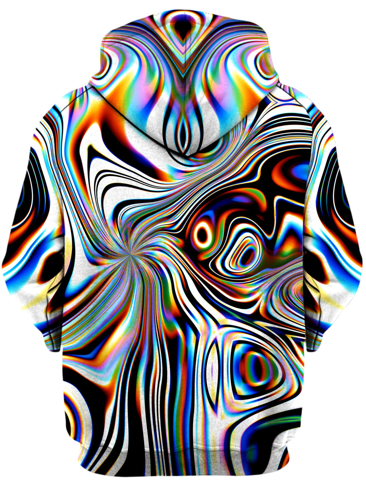 Oil Aura Unisex Zip-Up Hoodie -Moonbestprint