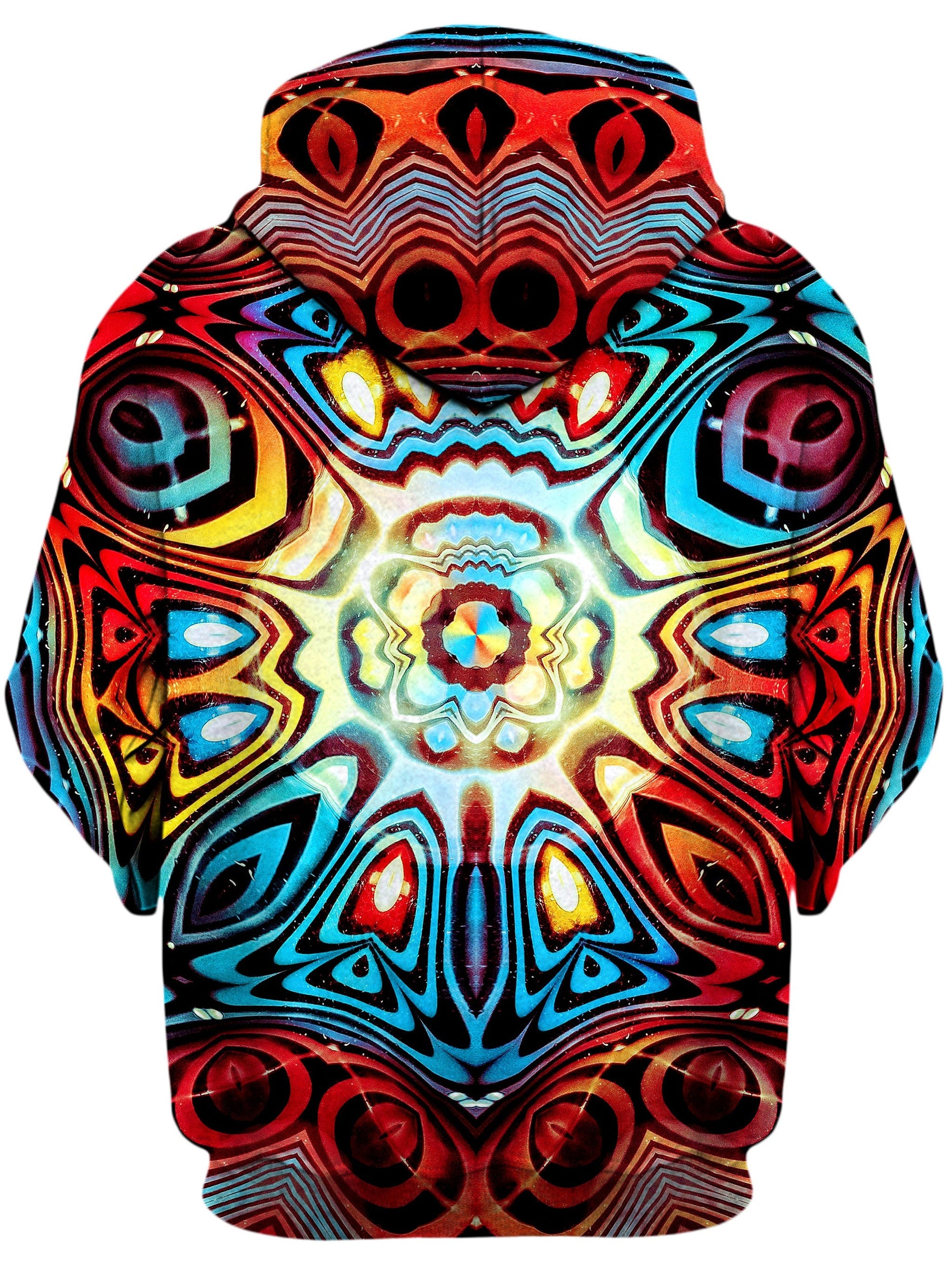 Synaptic Unisex Zip-Up Hoodie -Moonbestprint