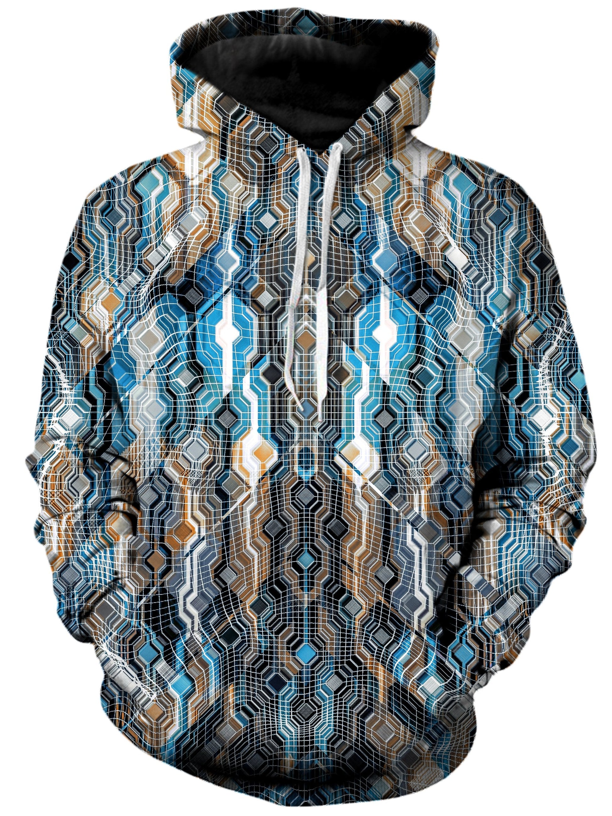 Fractional Data Unisex Hoodie -Moonbestprint