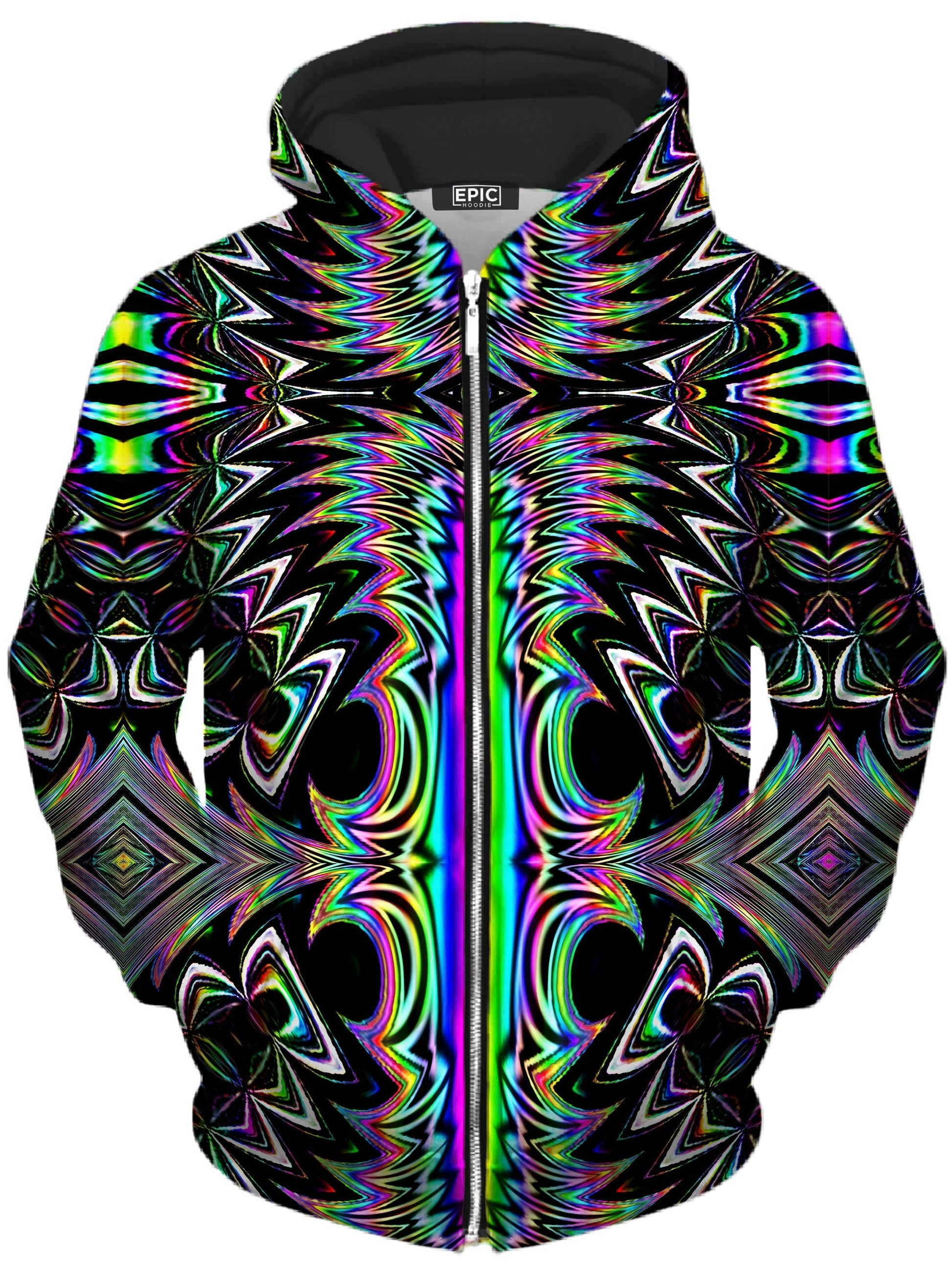Growth Unisex Zip-Up Hoodie -Moonbestprint