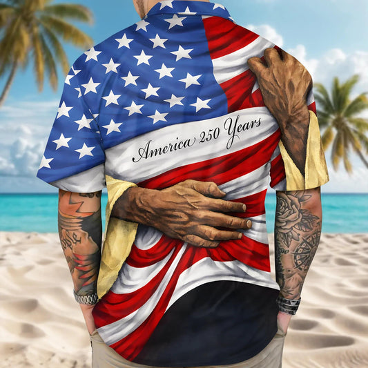 God Bless America Hawaii Shirt, 250th Anniversary Gift Moonbestprint