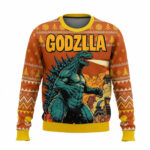 Godzilla Christmas Sweater 2025 – Moonbestprint