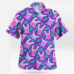 Goomy Pattern Hawaiian Shirt Soft Dragon Vibes for Summer – Moonbestprint