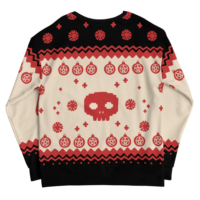 Goth Ugly Christmas Sweater 2025 – Moonbestprint