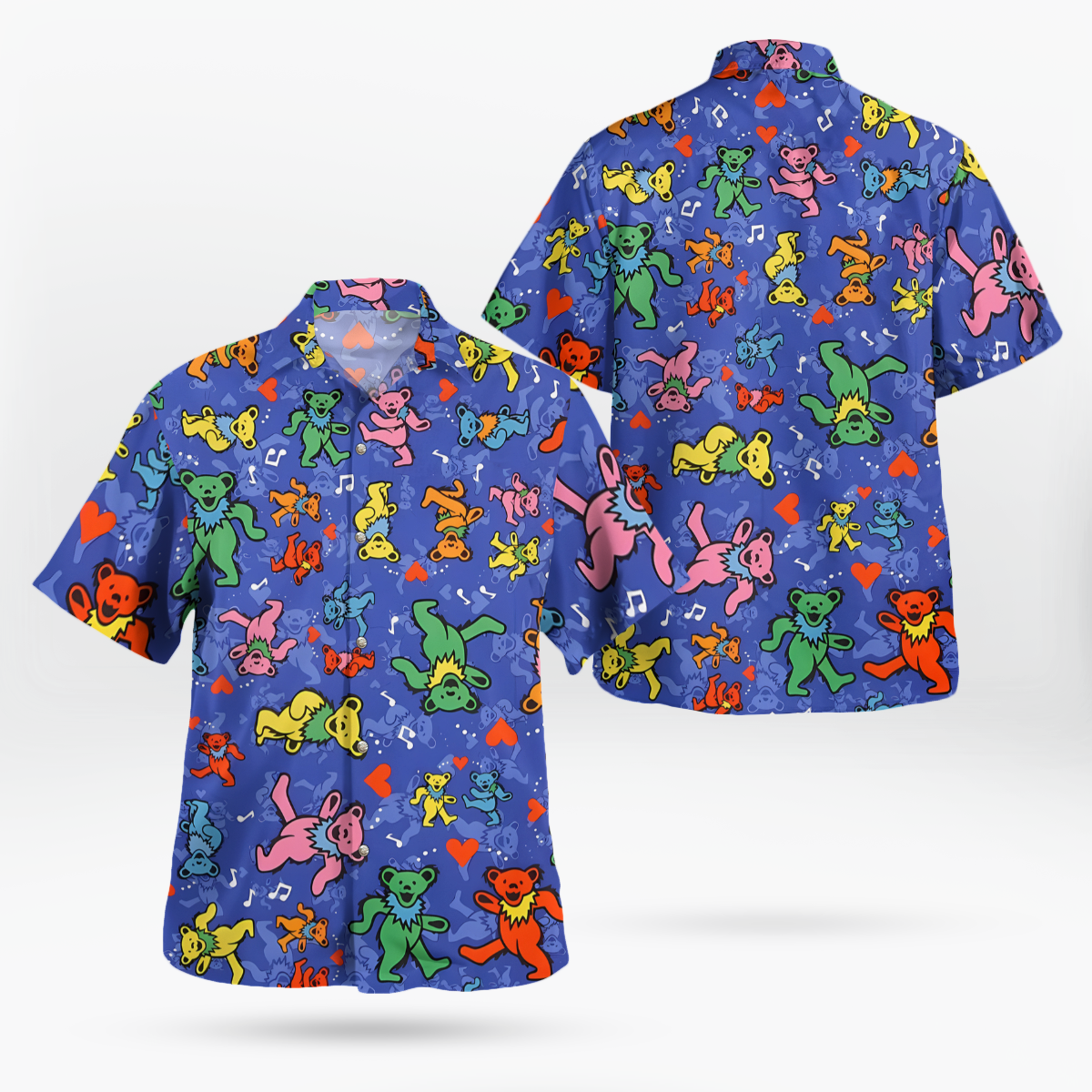 Grateful Dead Dancing Hawaiian Shirt – Moonbestprint