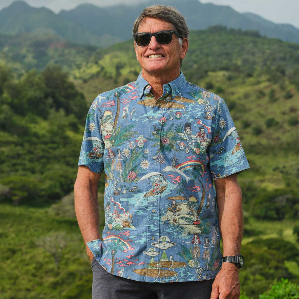 Grateful Dead Far Out Blue Horion Hawaiian Shirt – Moonbestprint