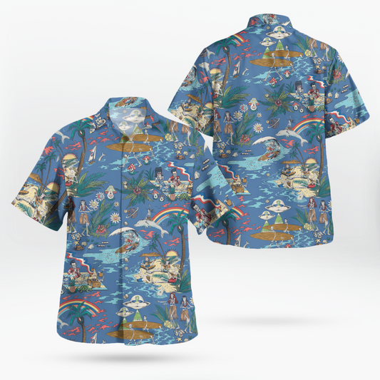 Grateful Dead Far Out Hawaiian Shirt – Moonbestprint