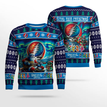 Grateful Dead Merry Christmas Ugly Sweater 2025 – Moonbestprint