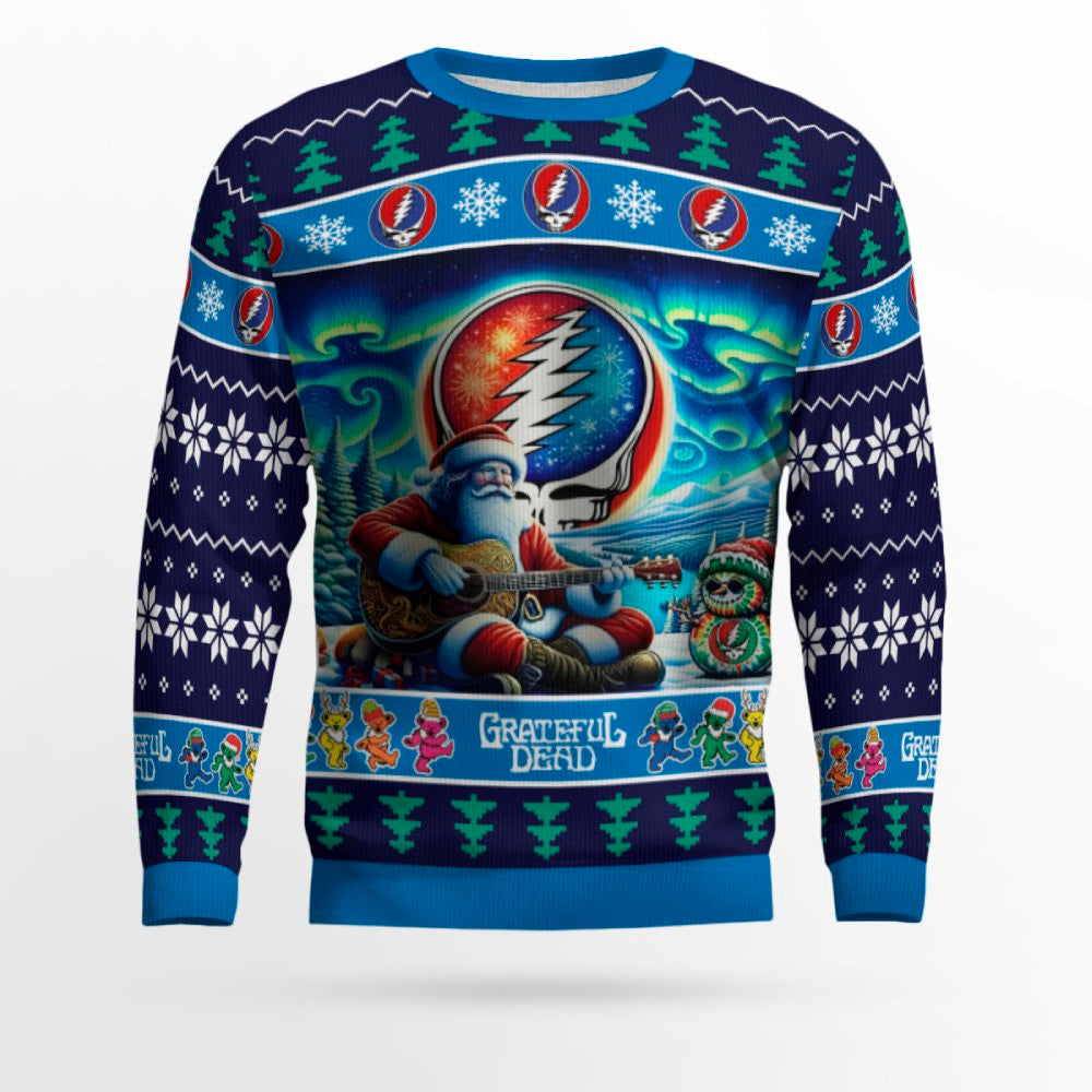 Grateful Dead Merry Christmas Ugly Sweater 2025 – Moonbestprint