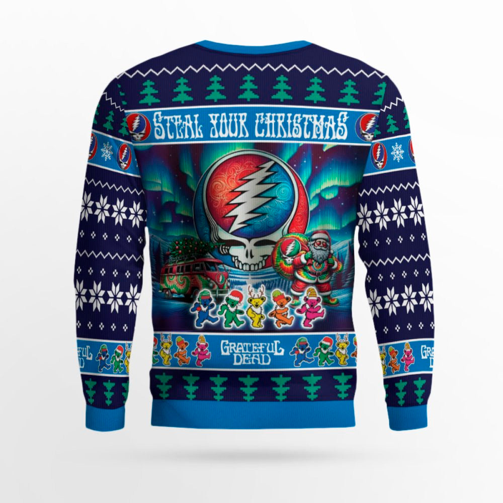 Grateful Dead Merry Christmas Ugly Sweater 2025 – Moonbestprint