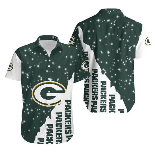 Green Bay Packers Bling Bling Hawaii Shirt Summer Collection, NFL Hawaiian Shirt Moonbestprint