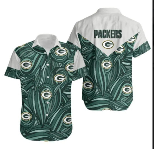 Green Bay Packers Hawaii Shirt Summer Collection, NFL Hawaiian Shirt Moonbestprint