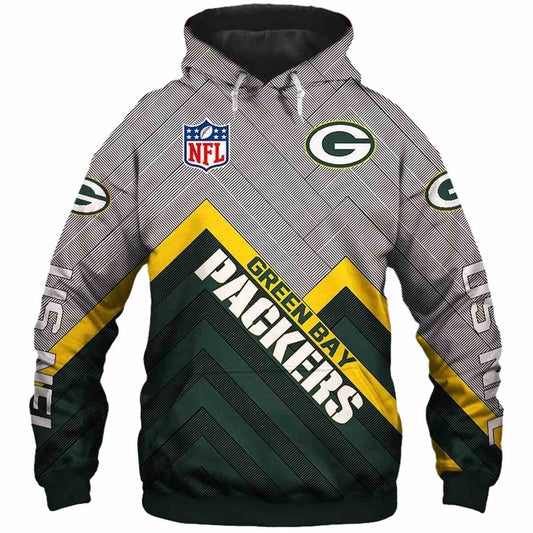 Green Bay Packers In My Heart Green Aop Hoodie - Moonbestprint