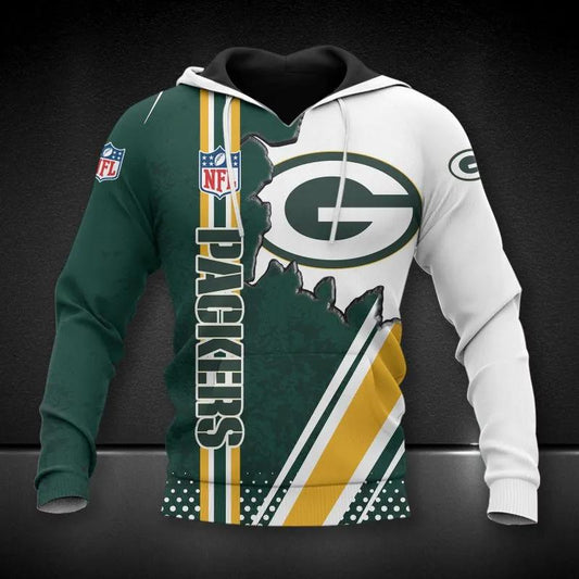 Green Bay Packers NFL All Over Print Hoodie 1, NFL Hoodie Moonbestprint