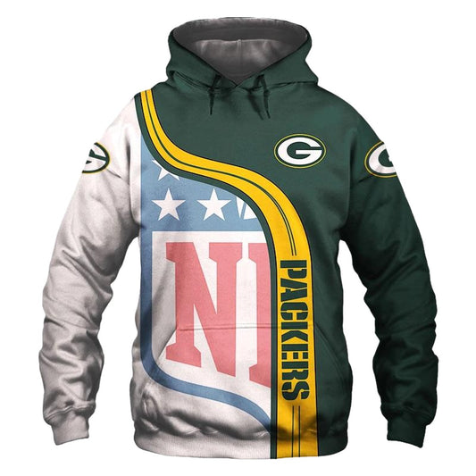 Green Bay Packers - Full Printed - Aop Hoodie - Moonbestprint