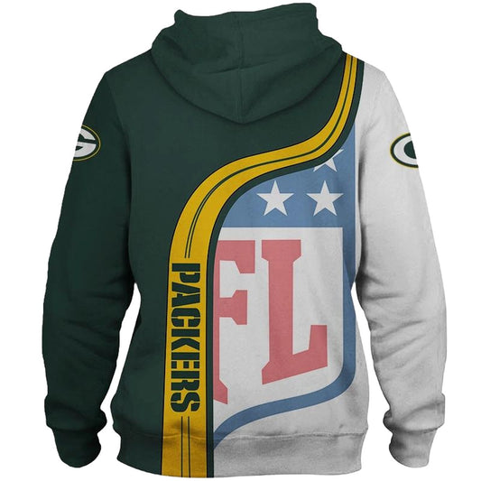 Green Bay Packers - Full Printed - Aop Hoodie - Moonbestprint