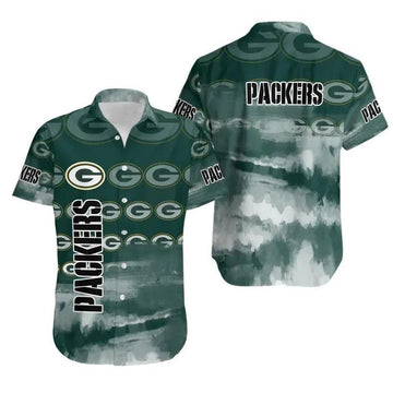 Green Bay Packers Nfl Gift For Fan Hawaiian Graphic Print Short Sleeve Hawaiian Shirt, NFL Hawaiian Shirt Moonbestprint