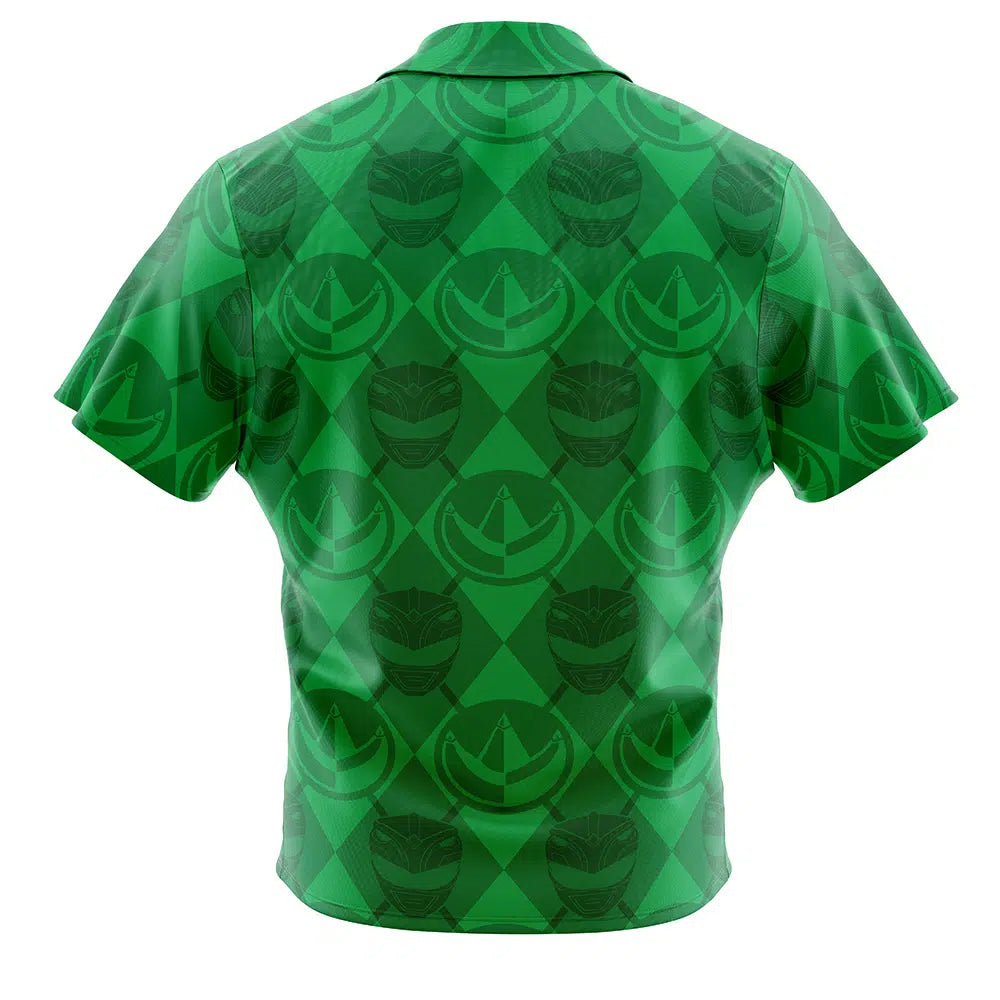 Green Ranger Pattern Power Rangers Hawaiian Shirt – Moonbestprint