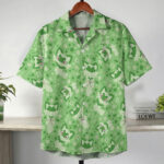 Green Sprigatito Cute Pattern Pokémon Hawaiian Shirt – Moonbestprint