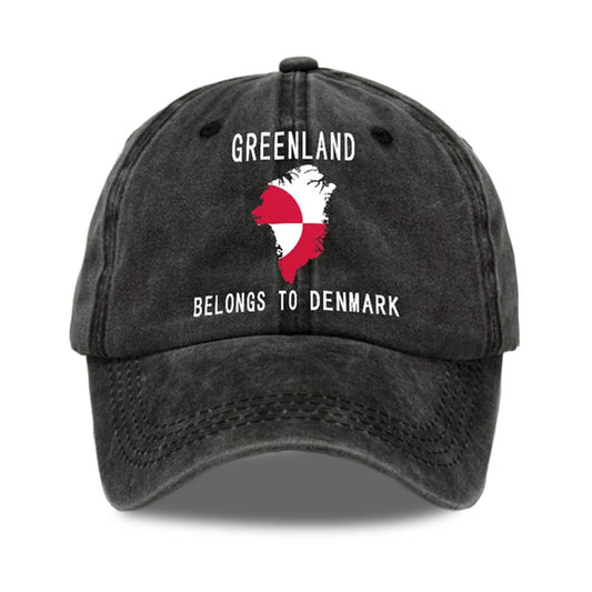 Greenland Belongs To Denmark Hat -Moonbestprint