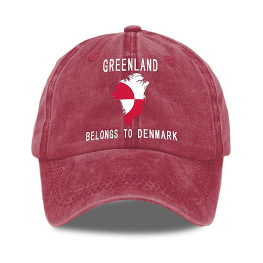 Greenland Belongs To Denmark Hat -Moonbestprint