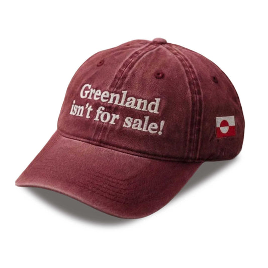 Greenland Isn't For Sale Hat -Moonbestprint